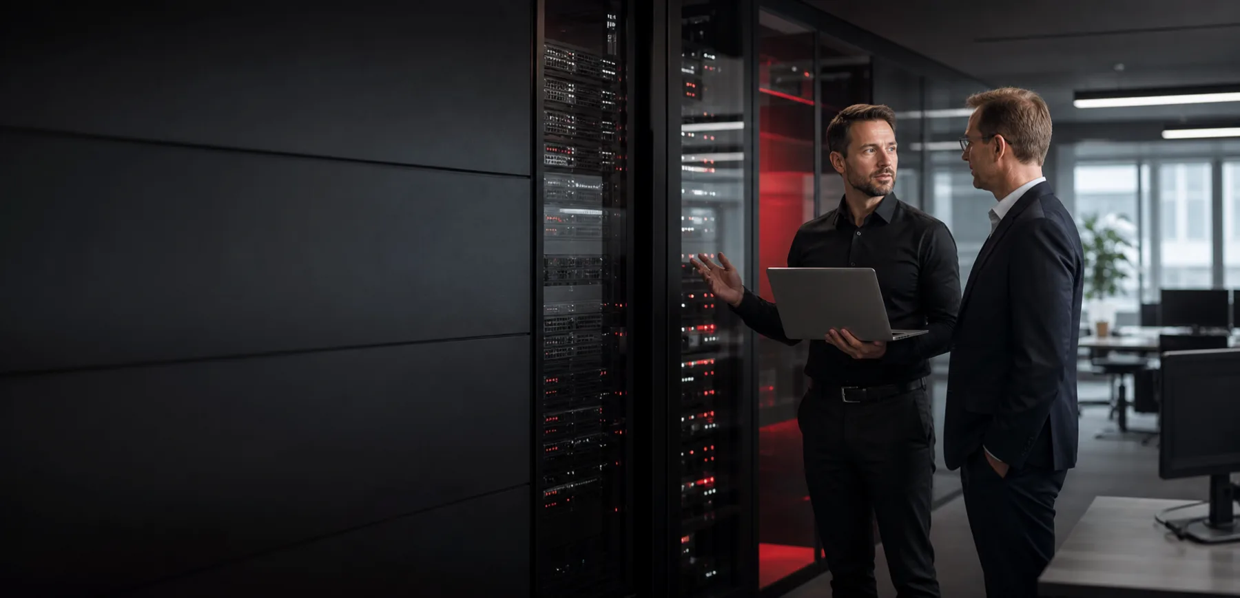 IT-Beratung an einer modernen Server- und Netzwerkinfrastruktur